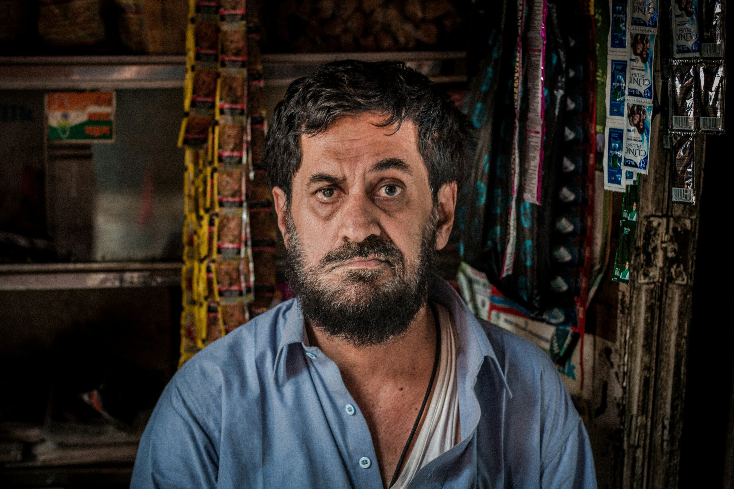Man with a beard