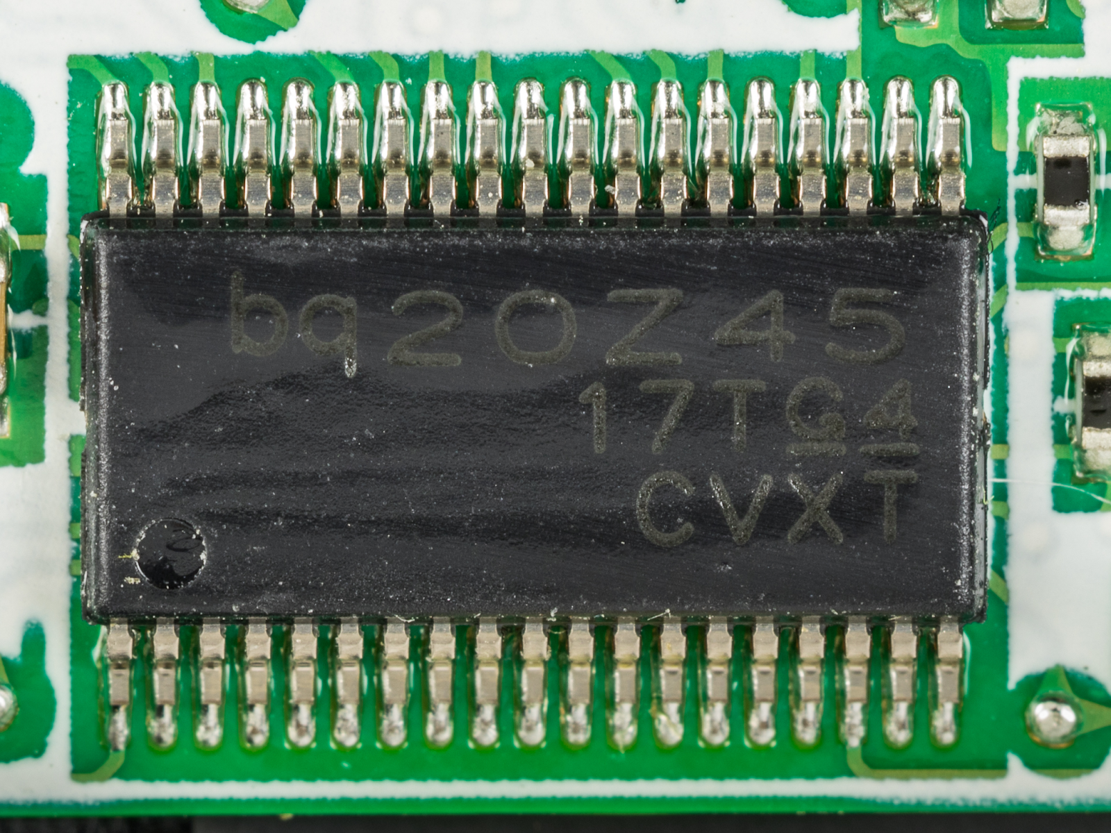 Batteries in a series||Computer circuitry|Close-up of computer chip